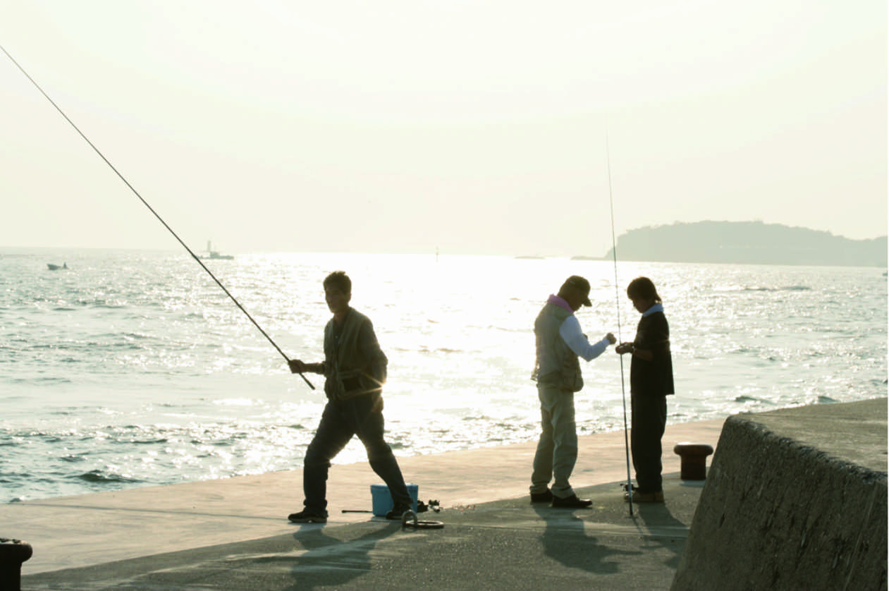 釣り、堤防釣